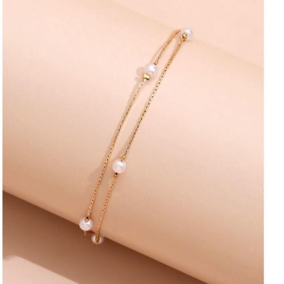 Pearl Layered Bracelet  - Picture 1 of 4
